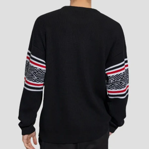 Áo Len Nam Versace Medusa Black With Logo Printed 1007981 1A05695 1B000 Màu Đen Size 48 - Thời trang - Vua Hàng Hiệu