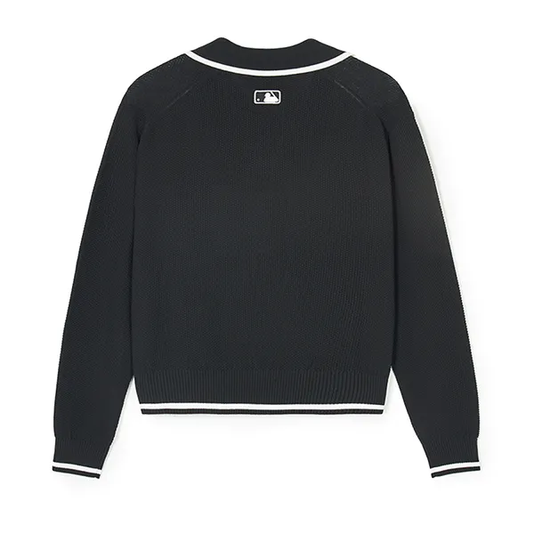 Áo Len Nữ MLB Varsity New York Yankees 3FKPV0141-50BKS Màu Đen - Thời trang - Vua Hàng Hiệu