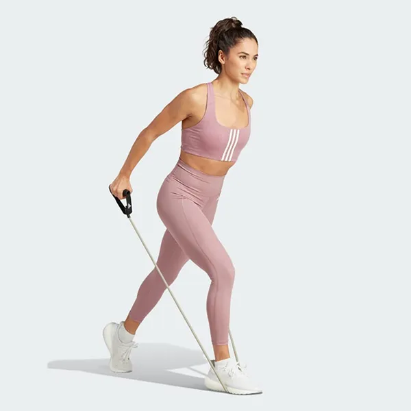 Áo Ngực Thể Thao Nữ Adidas Medium Support Powerimpact Workout Bra IK9507 Màu Hồng Size AMB