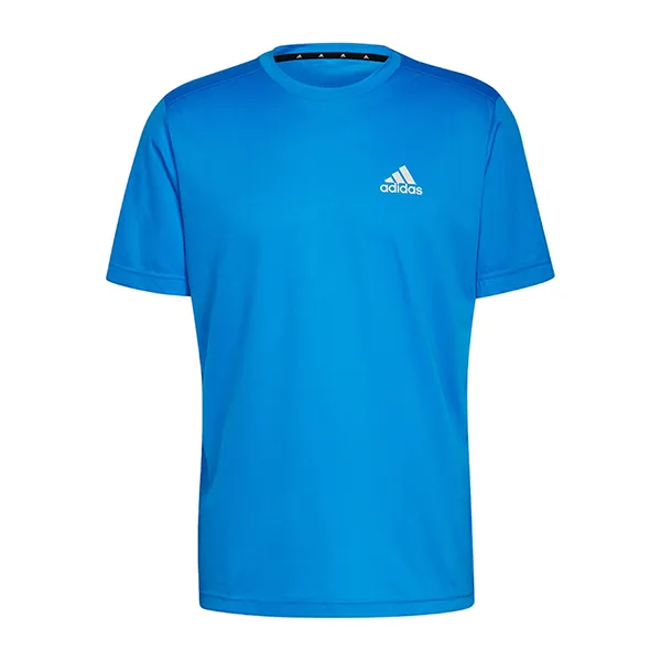 Áo Phông Nam Adidas Aeroready Designed To Move Sport Tee Tshirt HF7158 Màu Xanh Blue Size M