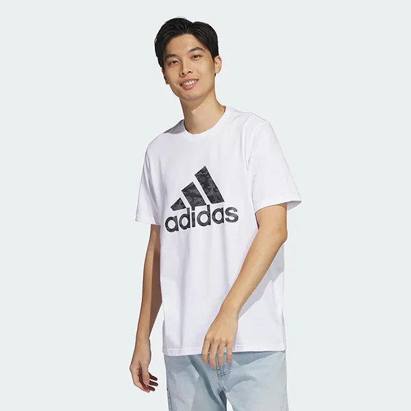 Áo Phông Nam Adidas Camo Short Sleeve Tee Tshirt HA7212 Màu Trắng Size S