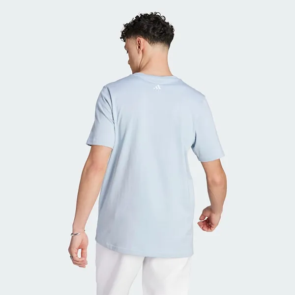 Áo Phông Nam Adidas Tshirt Essentials Single Jersey IJ8576 Màu Xanh Dương Size L