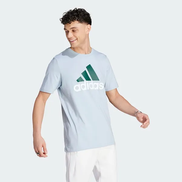 Áo Phông Nam Adidas Tshirt Essentials Single Jersey IJ8576 Màu Xanh Dương Size L