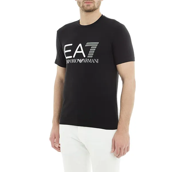 Áo Phông Nam Emporio Armani EA7 3GPT01 PJ03Z GA04 Tshirt Màu Đen Size XXL