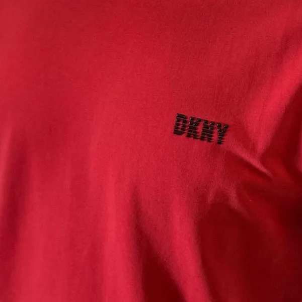 Áo Phông Nam Nam DKNY Logo Tshirt DK33SK1386 GB02 Màu Đỏ Size M - Thời trang - Vua Hàng Hiệu