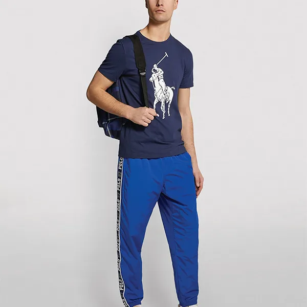 Áo Phông Nam Ralph Lauren 710866982013 GB02 Tshirt Màu Xanh Navy Size M - Thời trang - Vua Hàng Hiệu