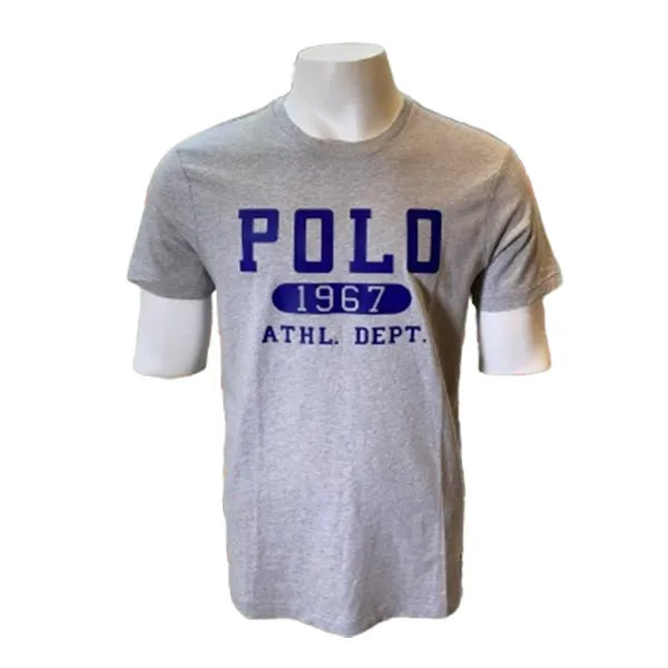 Áo Phông Nam Ralph Lauren 710901152003 GB02 Tshirt Màu Xám Size M