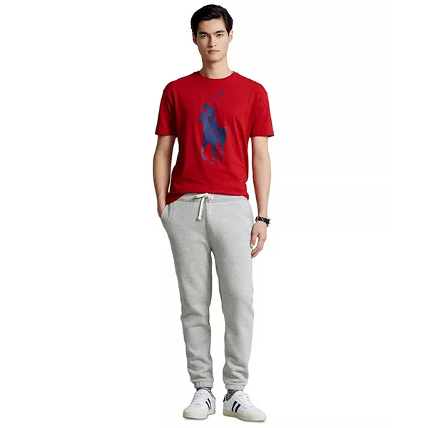 Áo Phông Nam Ralph Lauren 710866982014 GB02 Tshirt Màu Đỏ Size M - Thời trang - Vua Hàng Hiệu