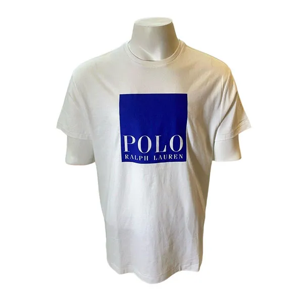 Áo Phông Nam Ralph Lauren T-Shirt With Logo 710866982007 - GB02 Màu Trắng Size L - Thời trang - Vua Hàng Hiệu