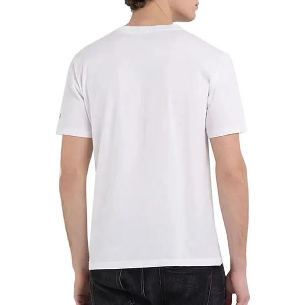 Áo Phông Nam Replay Jersey T-Shirt With Comic Strip Print M6677 - WHT Màu Trắng Size M - Thời trang - Vua Hàng Hiệu