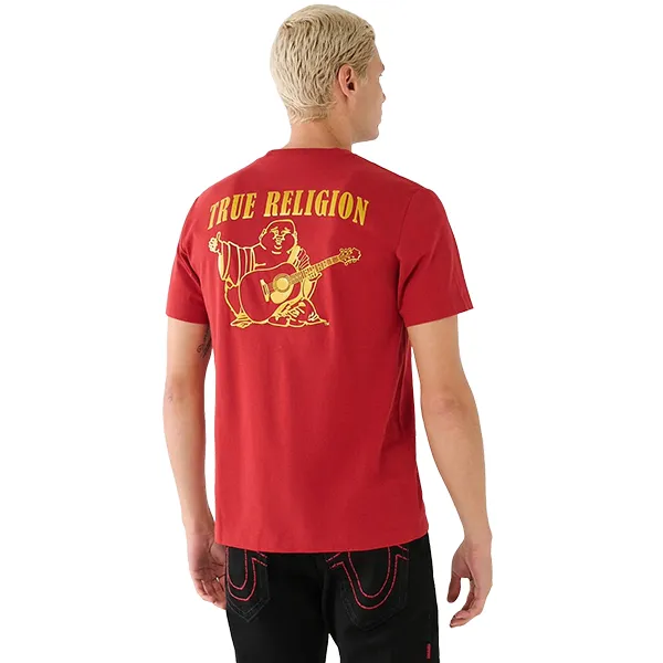 Áo Phông Nam True Religion Logo Tshirt 107806 TB01 Màu Đỏ Size XS - Thời trang - Vua Hàng Hiệu