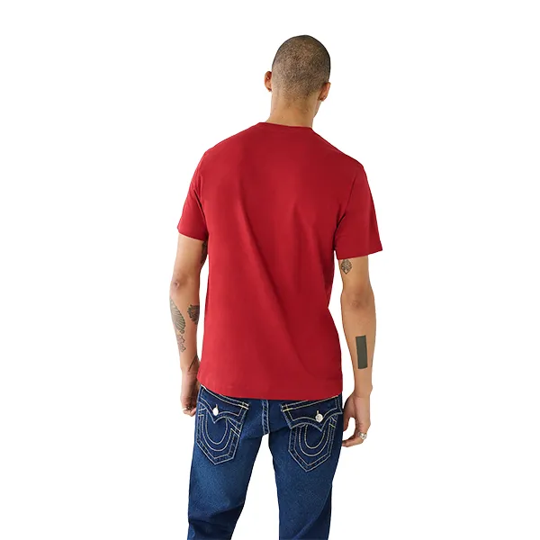 Áo Phông Nam True Religion Logo Tshirt 107995 TB01 Màu Đỏ Size XS - Thời trang - Vua Hàng Hiệu