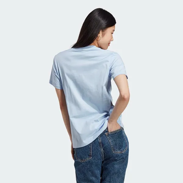 Áo Phông Nữ Adidas W Bl T IC0637 Màu Xanh Blue Size 2XS
