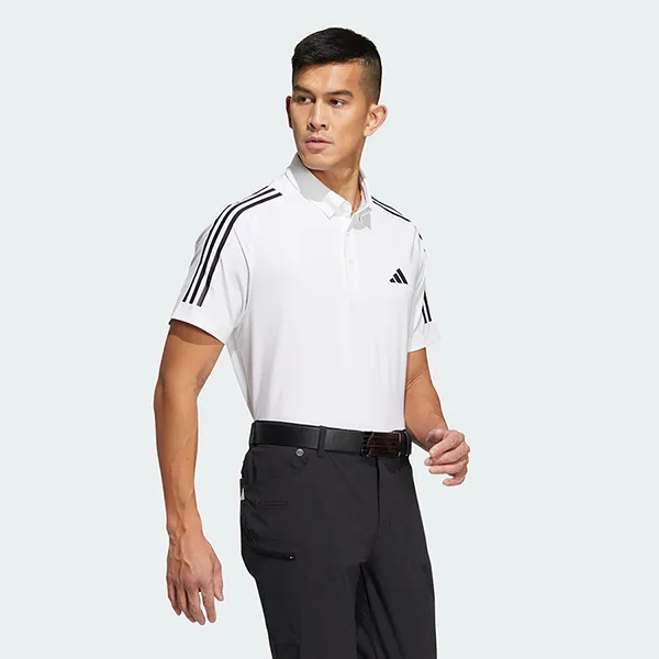 Áo Polo Nam Adidas Aeroready 3-Stripes Polo Shirts HT6861 Màu Trắng Size S - 3