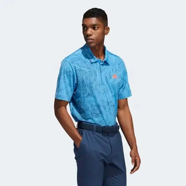 Áo Polo Nam Adidas Motion Print Golf HF6506 Màu Xanh Size XS - Thời trang - Vua Hàng Hiệu
