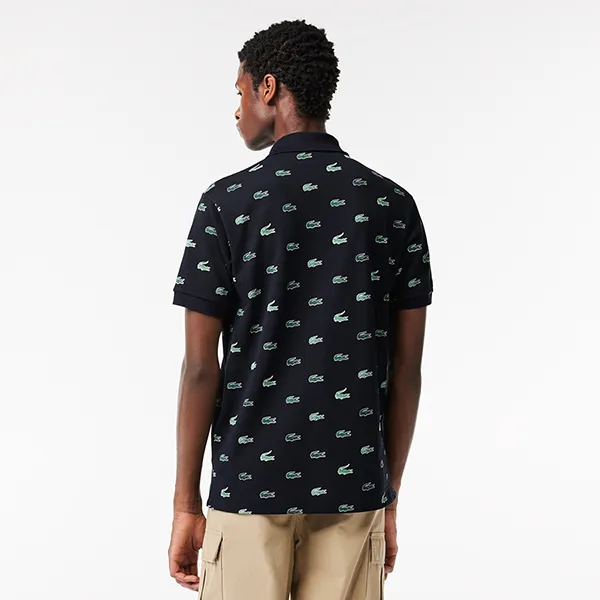 Áo Polo Nam Lacoste Classic Fit Multi Croc Original L.12.12 PH3562 51 166 Màu Xanh Đen Size 3 - Thời trang - Vua Hàng Hiệu