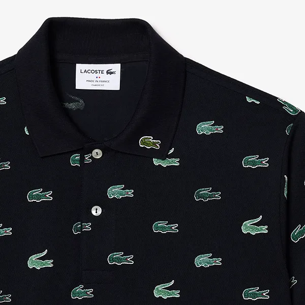 Áo Polo Nam Lacoste Classic Fit Multi Croc Original L.12.12 PH3562 51 166 Màu Xanh Đen Size 3 - Thời trang - Vua Hàng Hiệu