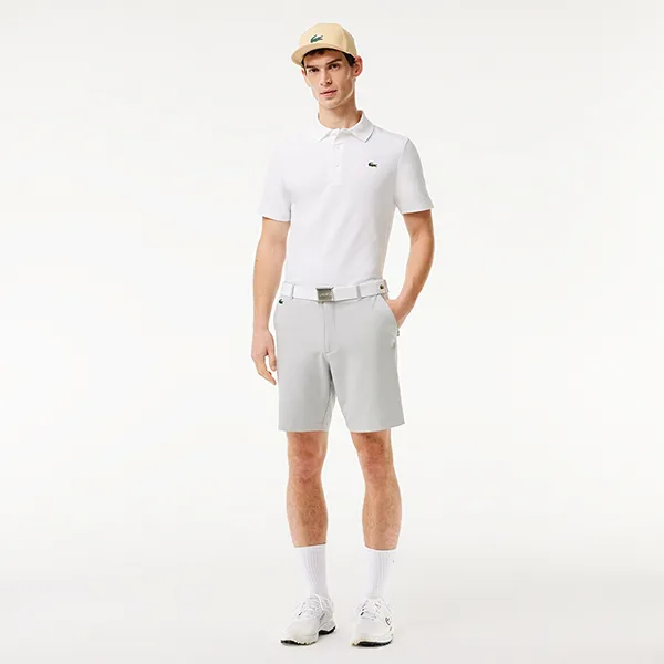 Áo Polo Nam Lacoste Men's Regular Fit Sport Organic Cotton Piqué Golf DH9309 51 800 Màu Trắng Size 3 - Thời trang - Vua Hàng Hiệu