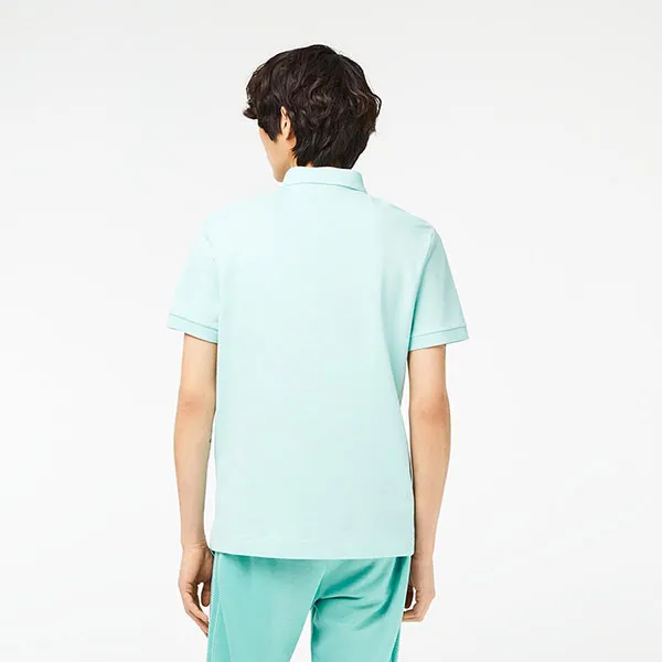 Áo Polo Nam Lacoste Smart Paris Stretch Cotton Piqué Shirt PH5522 51 LGF Màu Xanh Mint Size 6