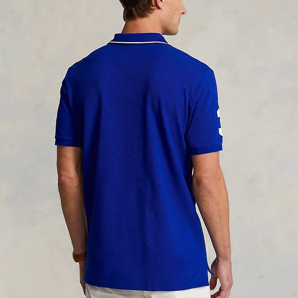 Áo Polo Nam Ralph Lauren Slim Fit Polo Shirt 614003 Màu Xanh Blue Size XS - Thời trang - Vua Hàng Hiệu