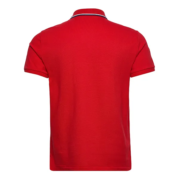 Áo Polo Nam Ralph Lauren Slim Fit Triple-Pony Polo Shirt 614002 RED Màu Đỏ Size S - Thời trang - Vua Hàng Hiệu