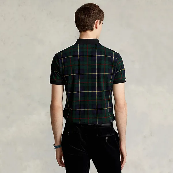 Áo Polo Nam Ralph Lauren Tartan Polo Shirt 182001 Màu Xanh Size XS - Thời trang - Vua Hàng Hiệu