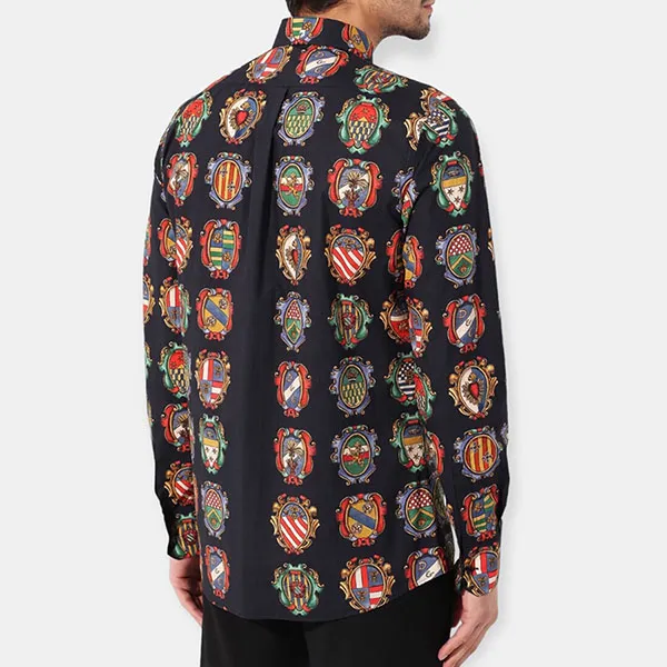 Áo Sơ Mi Nam Dolce & Gabbana D&G Martini G5EJ1T Phối Màu Size 40