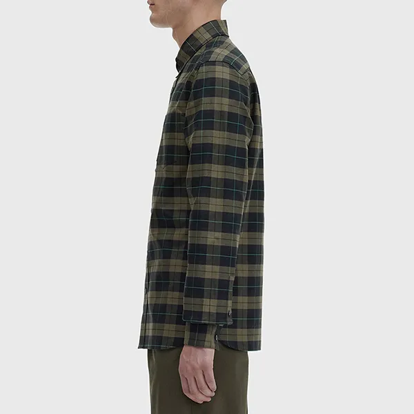 Áo Sơ Mi Nam Fred Perry Tartan Shirt M5663 - Q20 Màu Xanh/Đen Size M - Thời trang - Vua Hàng Hiệu