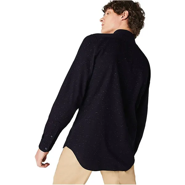 Áo Sơ Mi Nam Lacoste Slim Fit Shirt CH2985 Màu Xanh Than
