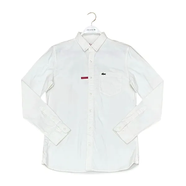 Áo Sơ Mi Nam Lacoste Slim Fit Shirt Màu Trắng Size 39 - Thời trang - Vua Hàng Hiệu