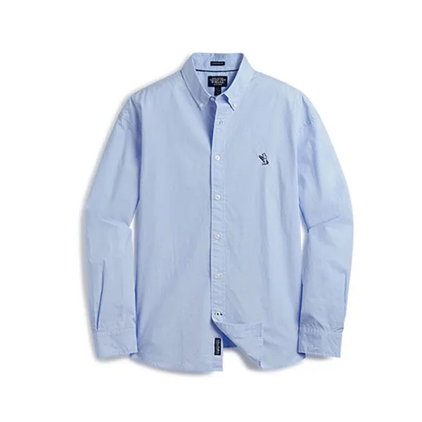 Áo Sơ Mi Nam WHOAU Overfit Shirts WHYAE2332U Màu Xanh Blue