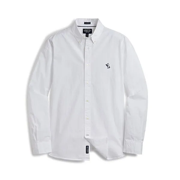 Áo Sơ Mi Nam WHOAU Overfit Shirts WHYAE2332U Màu Trắng Size S