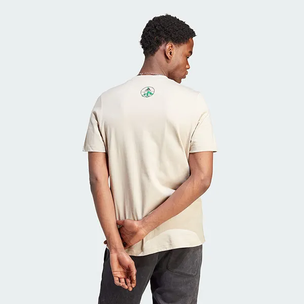 Áo Thun Nam Adidas Earth Change Through Sports Sportswear Tshirt IL5407 Màu Be Size S - Thời trang - Vua Hàng Hiệu
