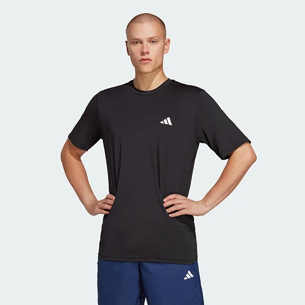 Áo Thun Nam Adidas Men's Train Essentials Stretch Training Tshirt IC7413 Màu Đen Size S