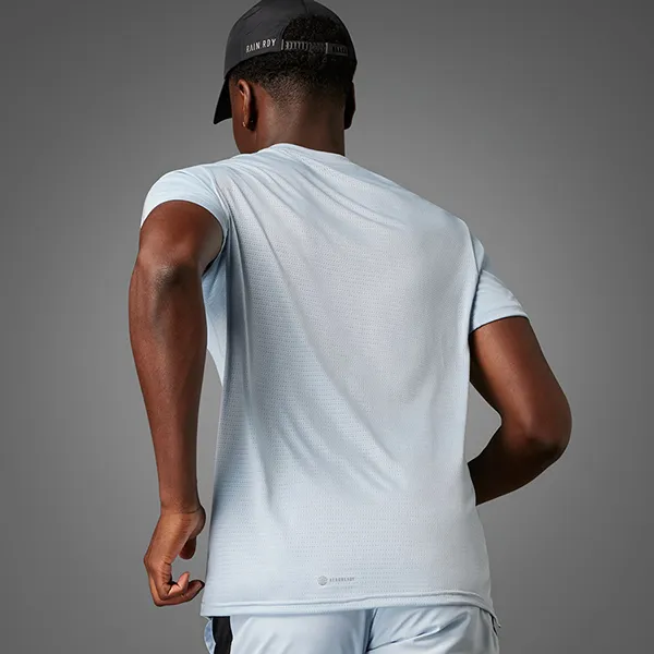 Áo Thun Nam Adidas Own The Run T-Shirt IM2531 Màu Xanh Nhạt Size XL