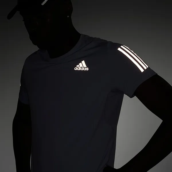 Áo Thun Nam Adidas Own The Run T-Shirt IM2531 Màu Xanh Nhạt Size XL