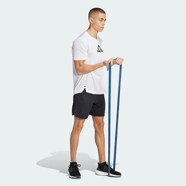 Áo Thun Nam Adidas TShirt Workout TShirt Graphic Designed For Movement IL1389 Màu Trắng Size L