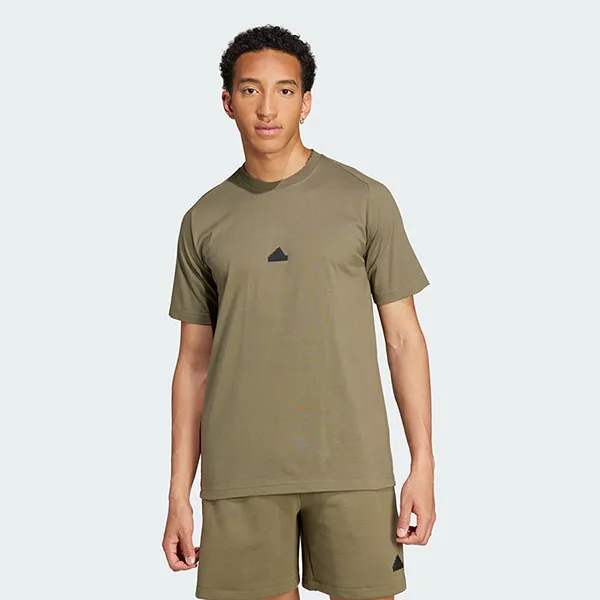 Áo Thun Nam Adidas Z.N.E. Tee Tshirt HY1265 Màu Xanh Rêu Size M - Thời trang - Vua Hàng Hiệu