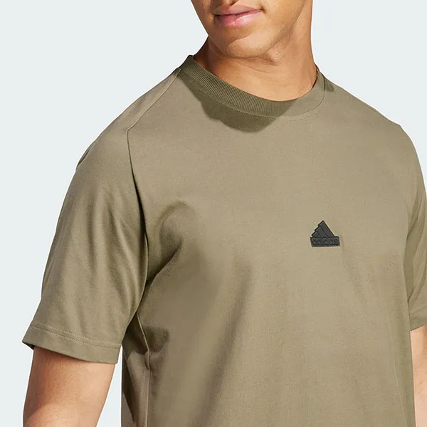 Áo Thun Nam Adidas Z.N.E. Tee Tshirt HY1265 Màu Xanh Rêu Size M - Thời trang - Vua Hàng Hiệu