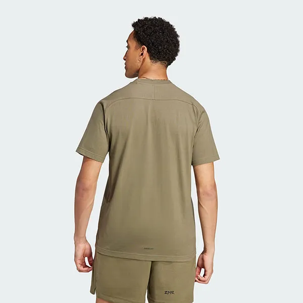 Áo Thun Nam Adidas Z.N.E. Tee Tshirt HY1265 Màu Xanh Rêu Size M - Thời trang - Vua Hàng Hiệu