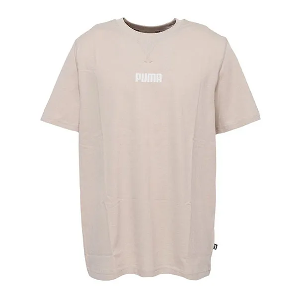 Áo Thun Nam Puma Short Sleeve Tshirt Modern Basics Beige 847407 Màu Be