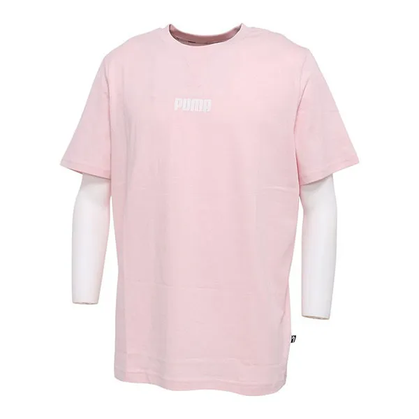 Áo Thun Nam Puma Short Sleeve Tshirt Modern Basics Salmon Pink 847407 Màu Hồng - Thời trang - Vua Hàng Hiệu
