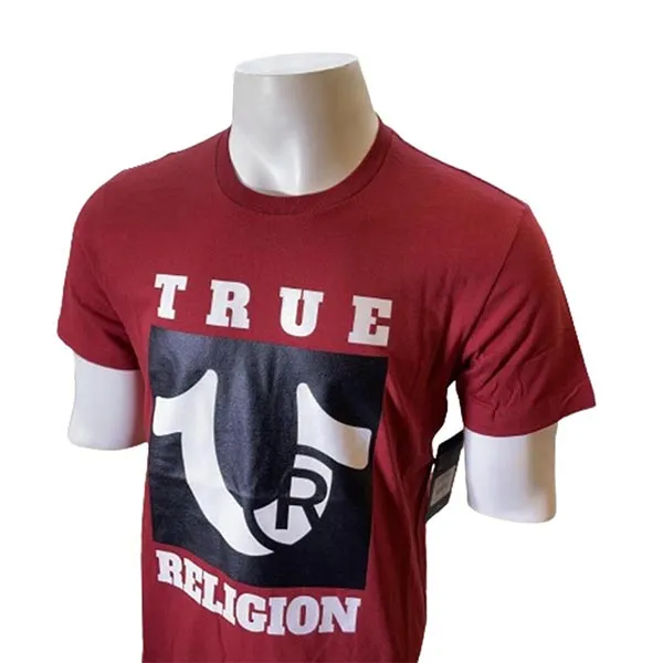 Áo Thun Nam True Religion Logo Tshirt 108001 TB01 Màu Đỏ Size L