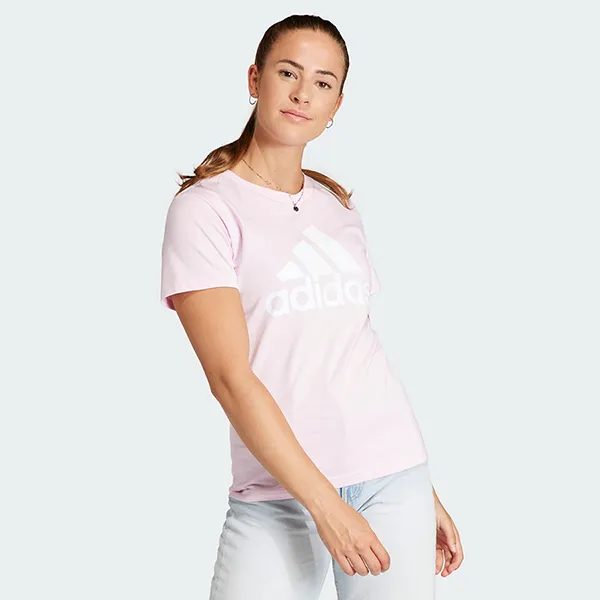Áo Thun Nữ Adidas Women's Essentials Logo Tee T-Shirt GL0726 Màu Hồng Size XS - 1
