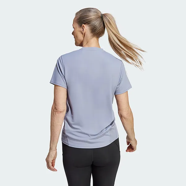 Áo Thun Nữ Adidas Women's  Own The Run T-Shirt IC5195 Màu Xanh Tím Size S - 5
