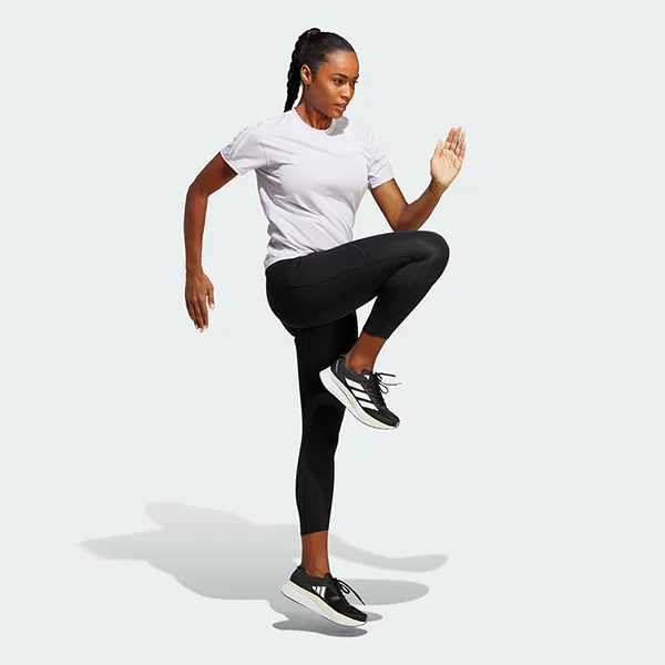 Áo Thun Nữ Adidas Women's Own The Run T-Shirt IC5192 Màu Trắng Xám Size L
