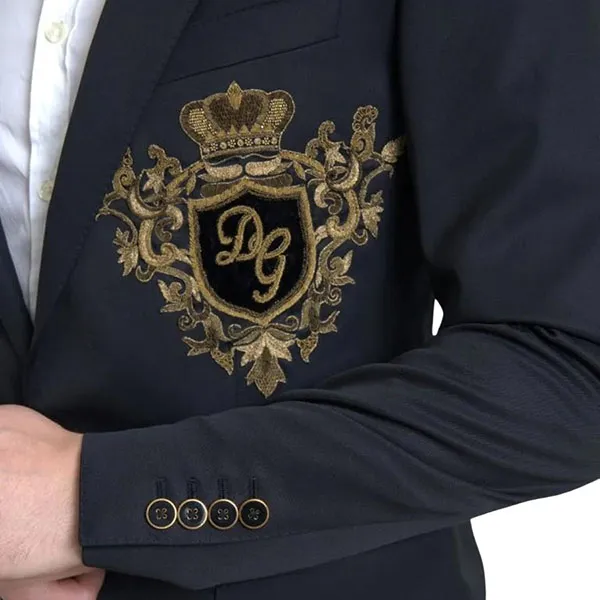 Áo Vest Nam Dolce & Gabbana D&G Black With Logo Embroidered G2IP5Z FU2R8 Màu Đen Size 46 - Thời trang - Vua Hàng Hiệu