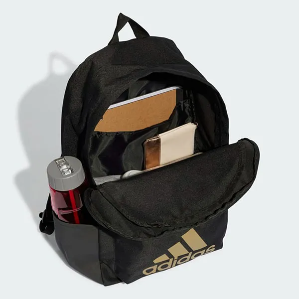 Balo Adidas Classic Big Logo Bachpack IL5812 Black/Gold Màu Đen - Túi xách - Vua Hàng Hiệu