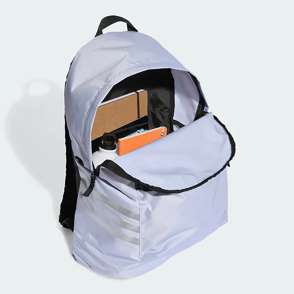 Balo Adidas Classics Future Icons 3-Stripes Glam Backpack HS3077 Màu Xanh Nhạt - Túi xách - Vua Hàng Hiệu