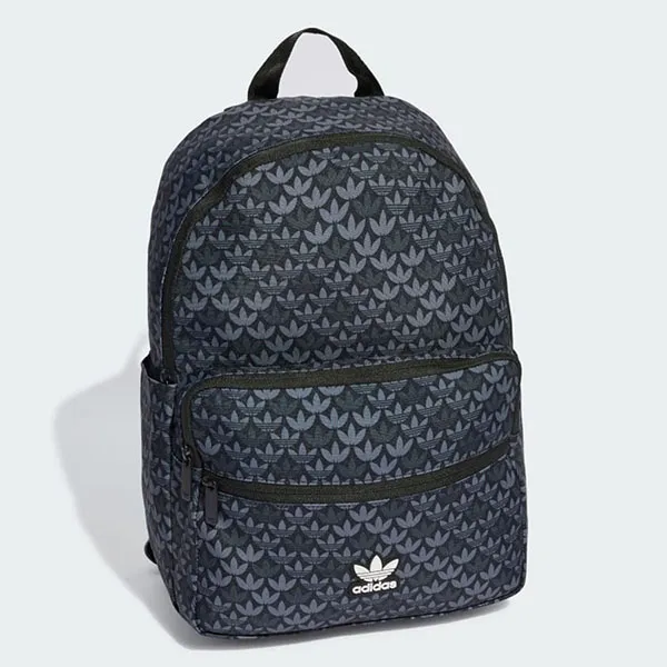 Balo Adidas Monogram Backpack IU0009 Màu Đen Họa Tiết